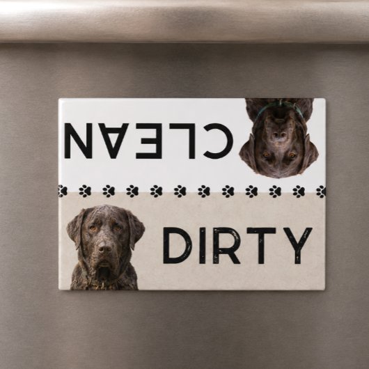 Schattig Schoon Vies Chocolade Lab Wasmachine Heri Magneet