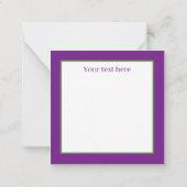 schattig schoonmaakbedrijf voegt tekstgom toe notitiekaartje (Achterkant)