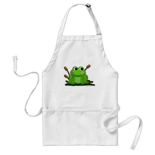 Schattig Schort van Froggy Kitchen (Voorkant)