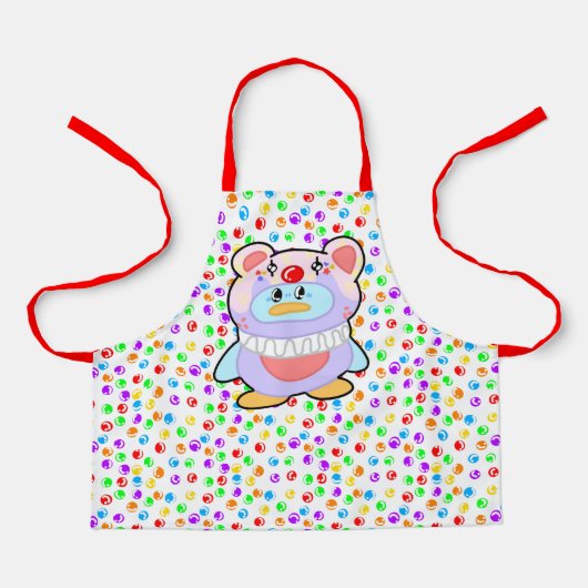 Schattig Schort voor het bakken van tandwielen (Voorkant)