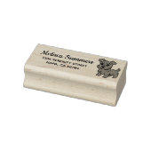 Schattig Schots Terriër Hond Retouradres Rubberstempel (Stempel)