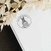 Schattig Schots Terrier Hondenboek Rubberstempel