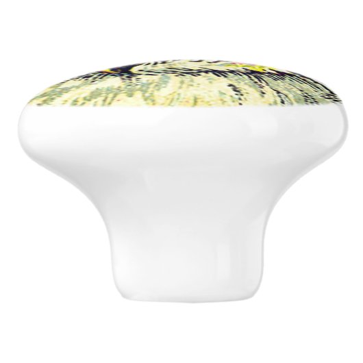  schattig schuur uil sterrenbeeld nacht illustrati keramische knop (Zijkant)