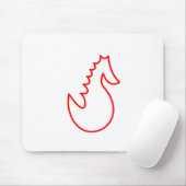 Schattig Searhorse Muismat (Met muis)
