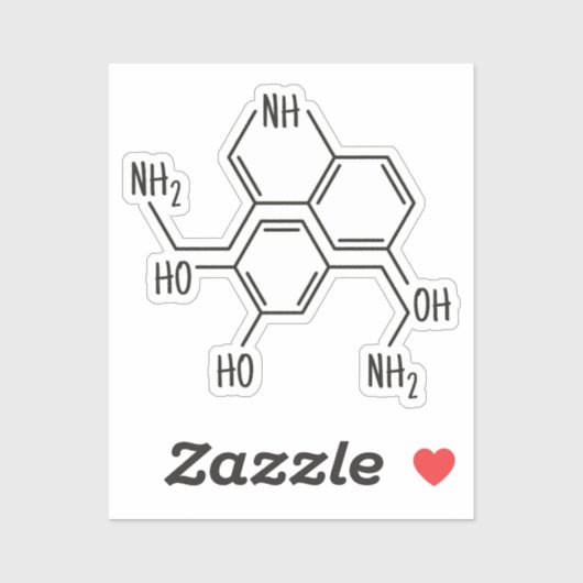 Schattig Serotonine Sticker (Vel)