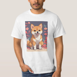 Schattig Shiba Inu T-shirt - Perfect voor Hondenli