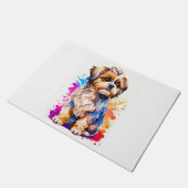 Schattig Shih Tzu Deurmat (Schuin)