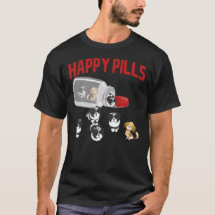 Schattig Shih Tzu Happy Pills Puppy Eigenaar Produ T-shirt