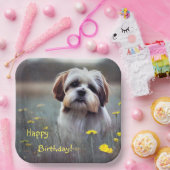 Schattig Shih Tzu Papieren Bordje (Feest)