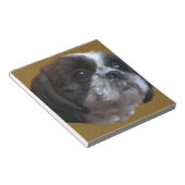 Schattig Shih tzu Rico Notitieblok (Schuin)