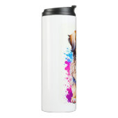 Schattig Shih Tzu Thermosbeker (Gedraaid links)