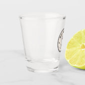 SCHATTIG! Shot Glass - Beste Vriend Bont Ooit Glas (Links)