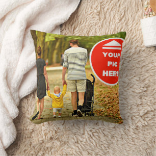 Schattig! Sierkussen - Gepersonaliseerd - 16" x 16