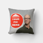 Schattig! Sierkussen - Gepersonaliseerd - 16" x 16 (Voorkant)