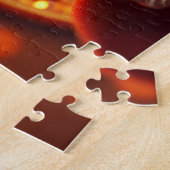 schattig sinterklaas voor het nieuwe jaar en kerst legpuzzel (Zijkant)