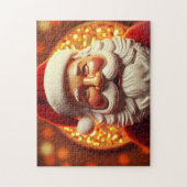 schattig sinterklaas voor het nieuwe jaar en kerst legpuzzel (Verticaal)