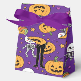 Schattig Skelet Plezier Voor Halloween Bedankdoosjes