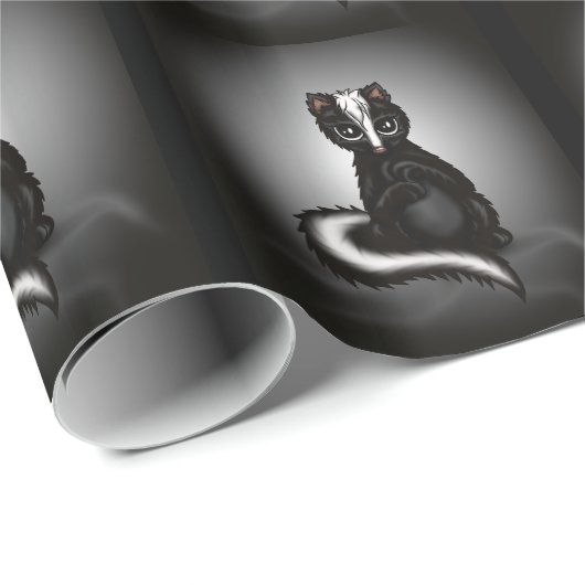 schattig Skunk Cadeaupapier (Rol Hoek)