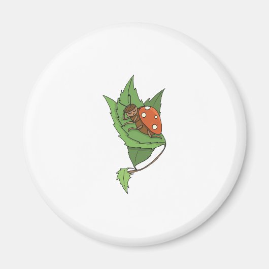 schattig slaaptebbel magneet (Voorkant)