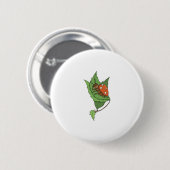schattig slaaptebbel ronde button 5,7 cm (Voorkant /achterkant)