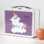 Schattig slapend cartoon eenhoorn (In situ)