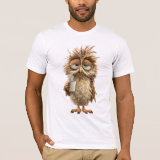 Schattig slapend cartoonpersonage | Aardige slaapt T-shirt