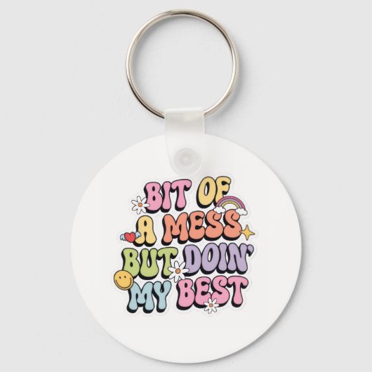 schattig sleutelhanger (Voorkant)