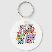 schattig sleutelhanger (Achterkant)