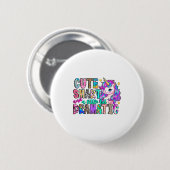 Schattig Slim En Een Beetje Dramatisch Grappige Ee Ronde Button 5,7 Cm (Voorkant /achterkant)