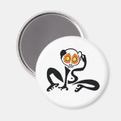 Schattig Slow LORIS - Primaat - Wildlife Magneet (Voorkant / Achterkant)