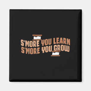 Schattig Smore Je Leert Smore Je Groeit Motivatie  Magneet