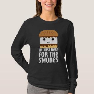 Schattig Smores Kampvuur Ik Ben Hier Maar Voor De T-shirt