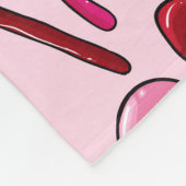 Schattig Snoep Fleece Deken (Hoek)