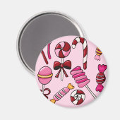 Schattig Snoep Magneet (Voorkant / Achterkant)