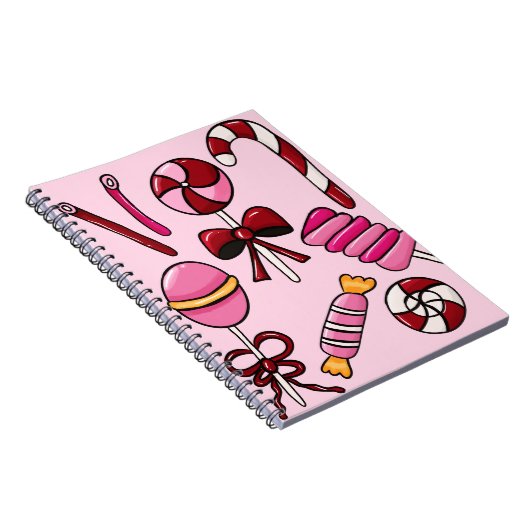 Schattig Snoep Notitieboek (Rechterzijde)