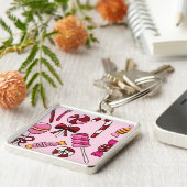 Schattig Snoep Sleutelhanger (Zijkant)