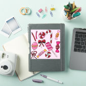 Schattig Snoep Sticker (iPad Cover)