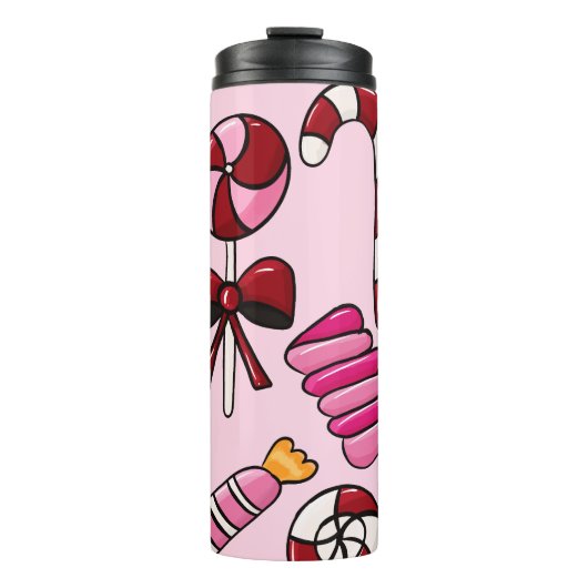 Schattig Snoep Thermosbeker (Voorkant)