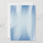 Schattig Snowman-Baby shower Kaart (Achterkant)