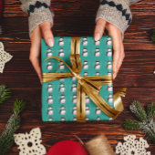 Schattig Snowman Cadeaupapier