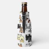 Schattig Speelgoed Hondenras Flesjeskoeler (Fles Achterkant)