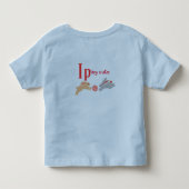 Schattig spelen kinder shirts (Achterkant)
