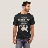 Schattig Sphynx Kitten Meme Kwaliteit Kat Tijd T-shirt (Voorkant volledig)