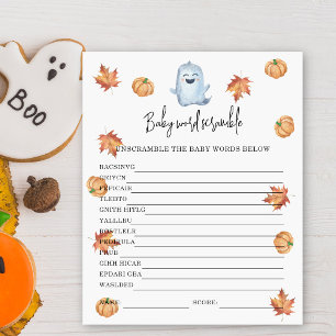 Schattig spook - Baby Word Scramble