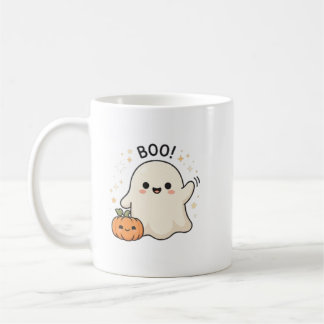 Schattig spook BOO! Halloween Koffiemok
