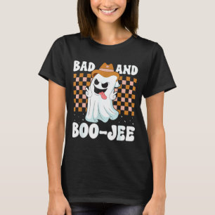 Schattig spook boujee slecht en boo-jee Halloween T-shirt