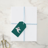 Schattig spook cadeaulabel (Met Touw)