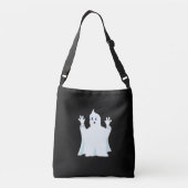 Schattig spook crossbody tas (Achterkant)