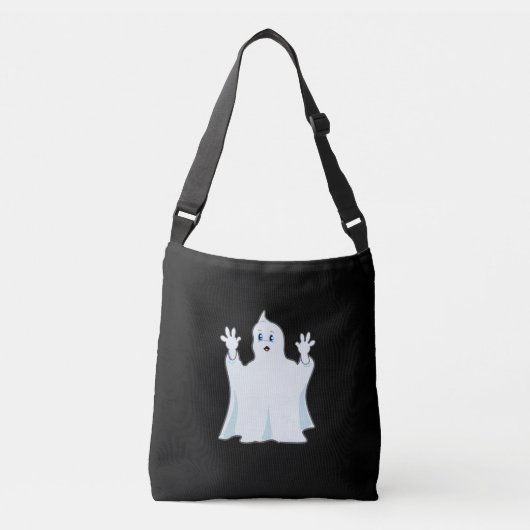 Schattig spook crossbody tas (Voorkant)