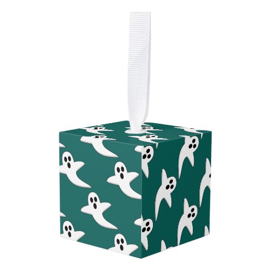 Schattig spook decoratie (Voorkant hoekig)